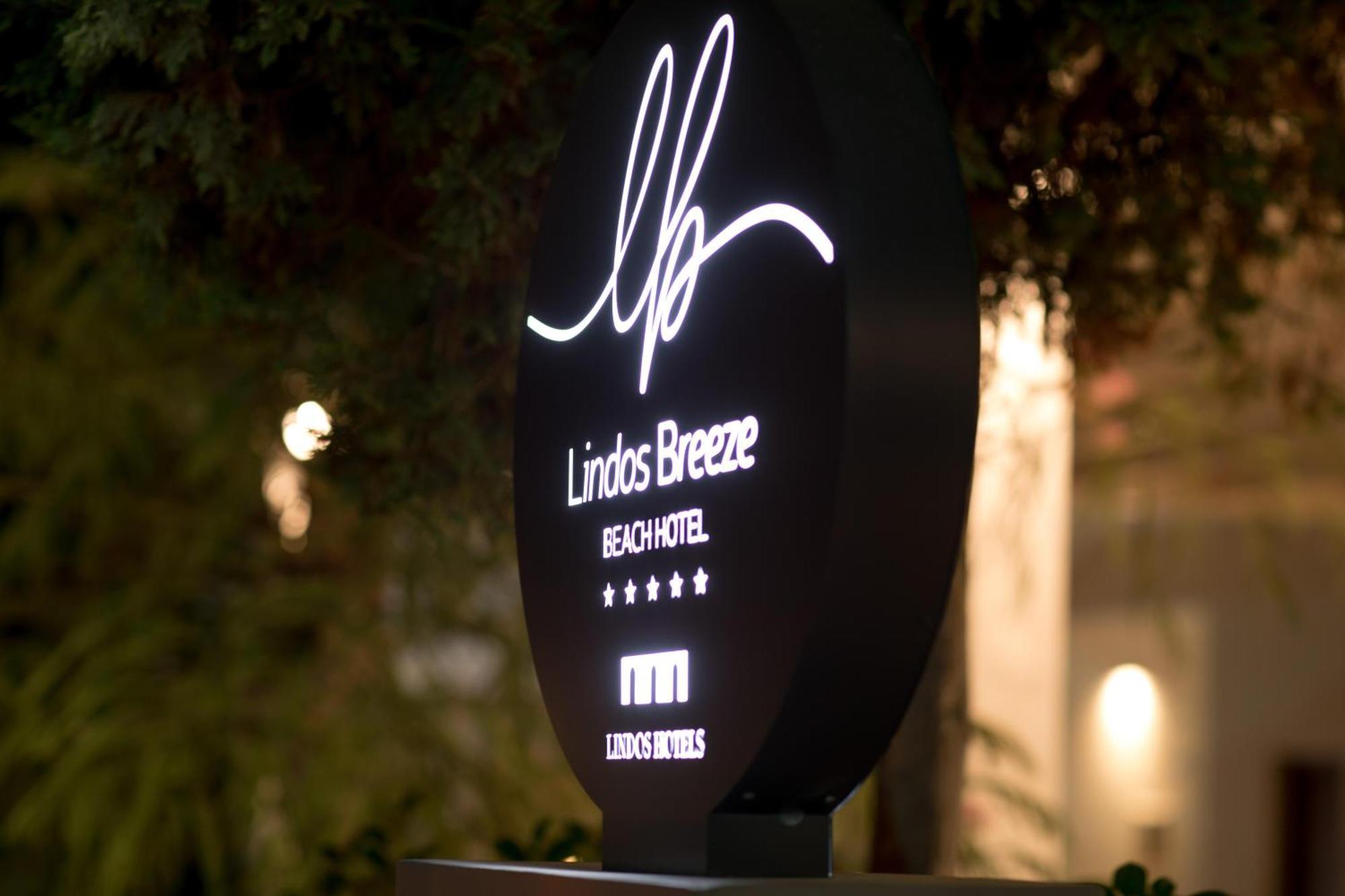Lindos Breeze Beach Hotel Kiotari Exteriör bild